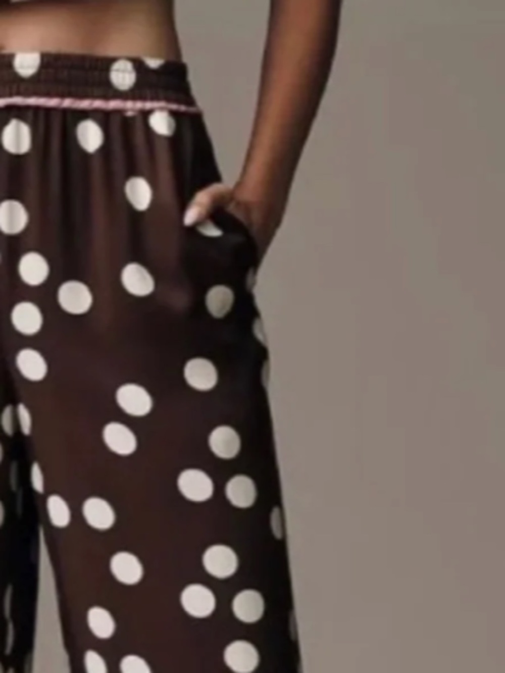Brooklin Printed Wide-Leg Pants by Maeve - Picture 3 of 3